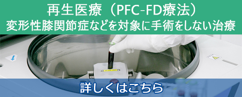 再生医療（PFC-FD療法）